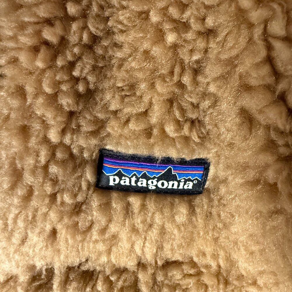 Patagonia Brown Sherpa Fleece Jacket Size Small New With Tags - Picture 4 of 11